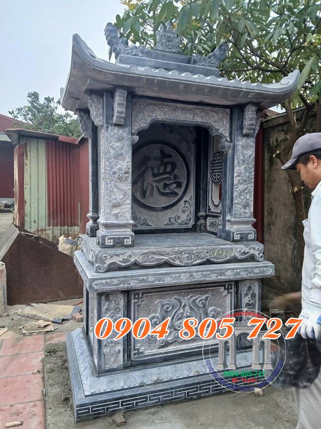 Mẫu bàn thiên thờ thần linh tại Bình Định bằng đá Mẫu bàn thiên thờ thần linh tại Bình Định bằng đá