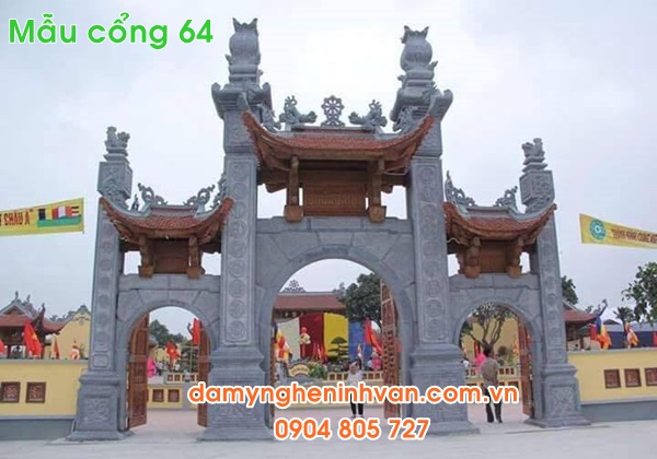 Thiết kế cổng tam quan - Cổng tam quan