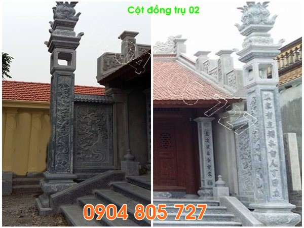 Cột đồng trụ đẹp nhất 02