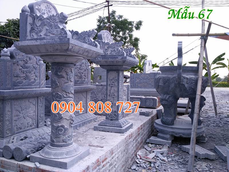 Bàn thờ ngoài trời đẹp bằng đá tự nhiên 67