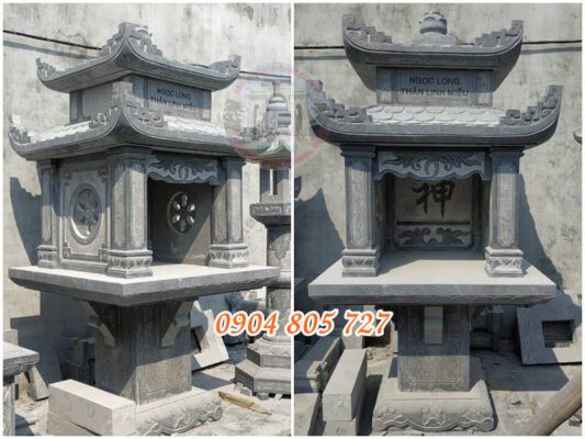 Bàn thờ thiên ngoài trời thờ thần linh bằng đá đẹp giá rẻ 108
