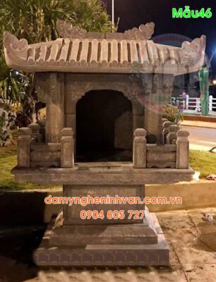 Bàn thờ thiên thờ thần linh trước nhà tại long an 46