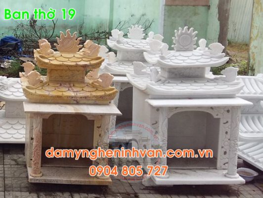 Bàn thờ ông địa bằng đá đẹp 19