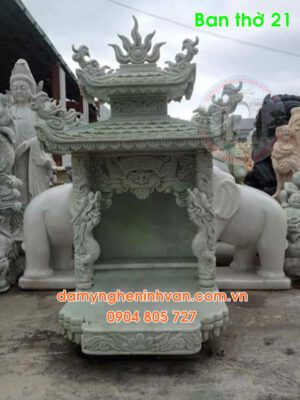 Bàn thờ ông địa bằng đá đẹp 21