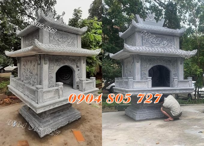 Miếu thổ thần bằng đá tại Hải Phòng