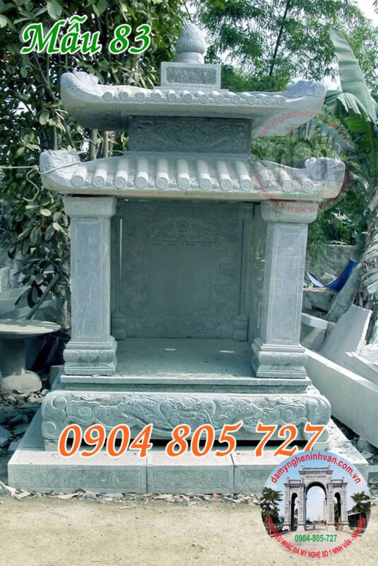 Miếu thờ thổ thần đẹp bằng đá 83