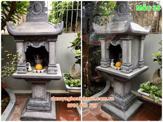 Mẫu bàn thờ thiên ngoài trời tại quận 4 tp hồ chí minh 35