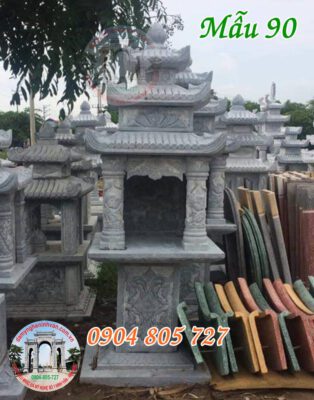 Mẫu bàn thờ thiên đẹp bằng đá tự nhiên giá rẻ 90