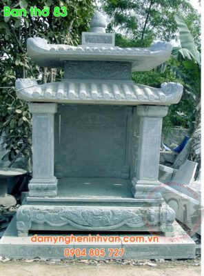 Mẫu bàn thờ ông thiên thờ thần linh đẹp giá rẻ 83
