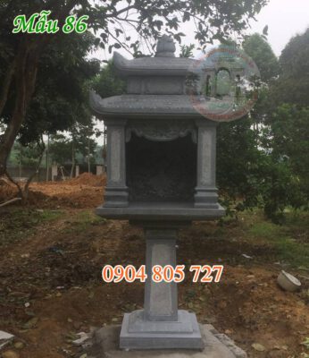 Mẫu bàn thờ ông thiên đẹp nhất bằng đá 86