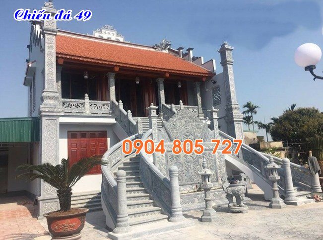 Những mẫu chiếu rồng đá nhà thờ từ đường đình chùa đẹp giá rẻ 49