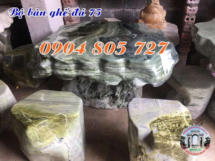 Bàn ghế đá giá rẻ đẹp 75