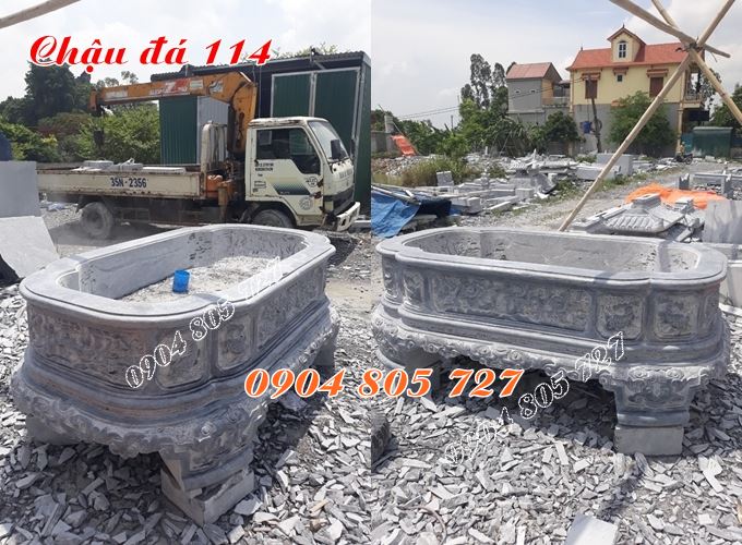 Mẫu chậu bể đá cảnh đẹp 114