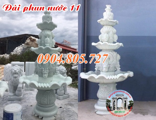 Đài phun nước bằng đá đẹp 11