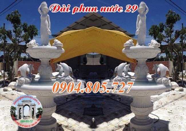 Mẫu đài phun nước phong thủy 29