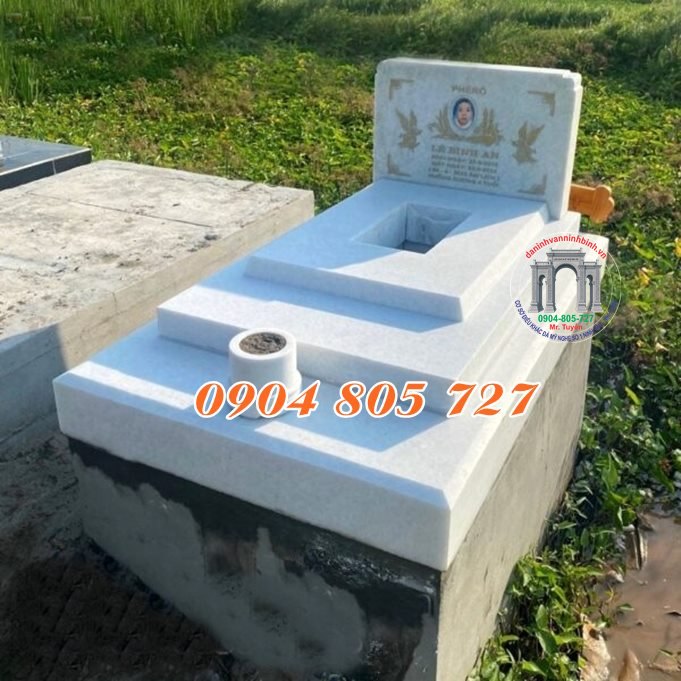 Hình ảnh mẫu mộ bằng đá đẹp dành cho trẻ sơ sinh 05 Hình ảnh mẫu mộ bằng đá đẹp dành cho trẻ sơ sinh 05