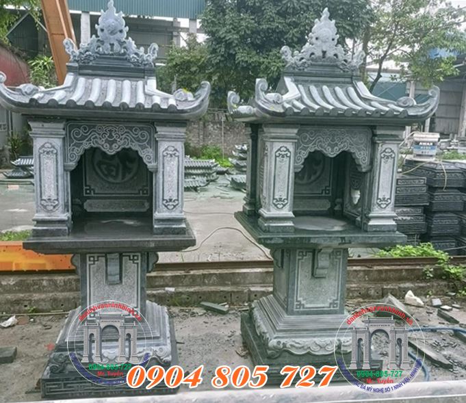 22 Mẫu miếu đá thờ thần rừng thần linh tại Tuyên Quang