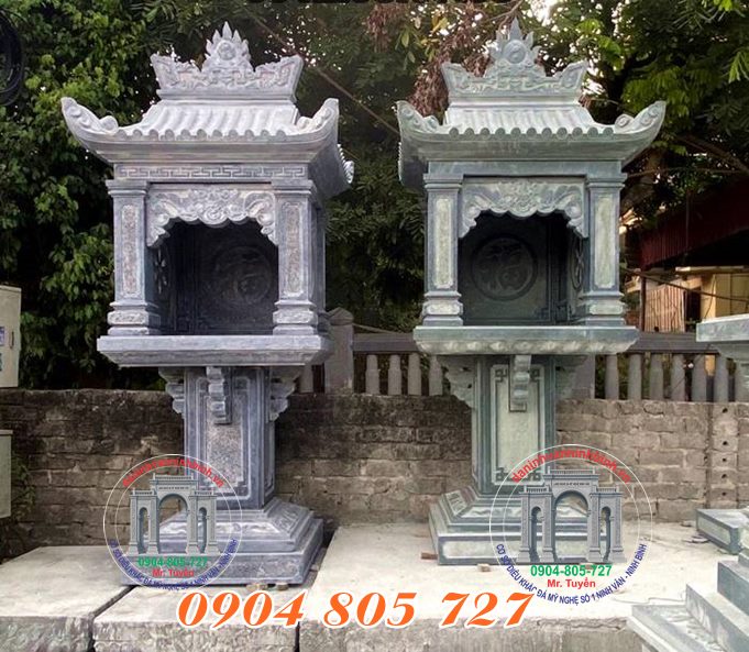 Bàn thờ thiên đá xanh 1 mái tại Bình Dương Bàn thờ thiên đá xanh 1 mái tại Bình Dương