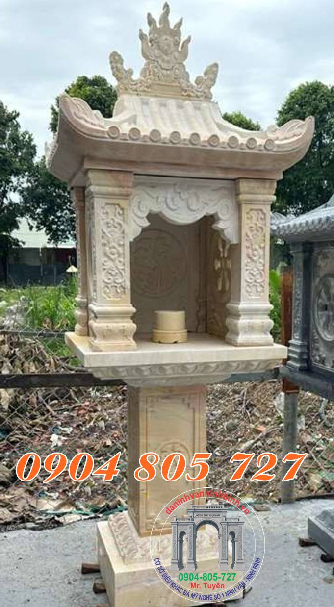 Mẫu bàn thờ thiên đá vàng sang trọng bán tại Bình Dương Mẫu bàn thờ thiên đá vàng sang trọng bán tại Bình Dương
