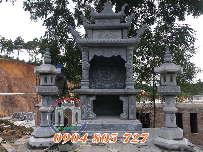 Miếu đá thờ thần rừng thần linh tại Tuyên Quang