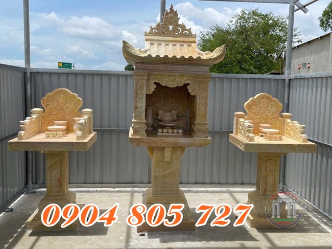 25 Cây hương miếu đá thờ thiên địa ngoài trời bán ở Lai Châu