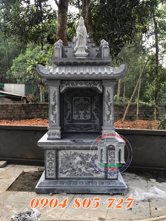 Am thờ đá dùng để thờ Đức Phật ở Cao Bằng