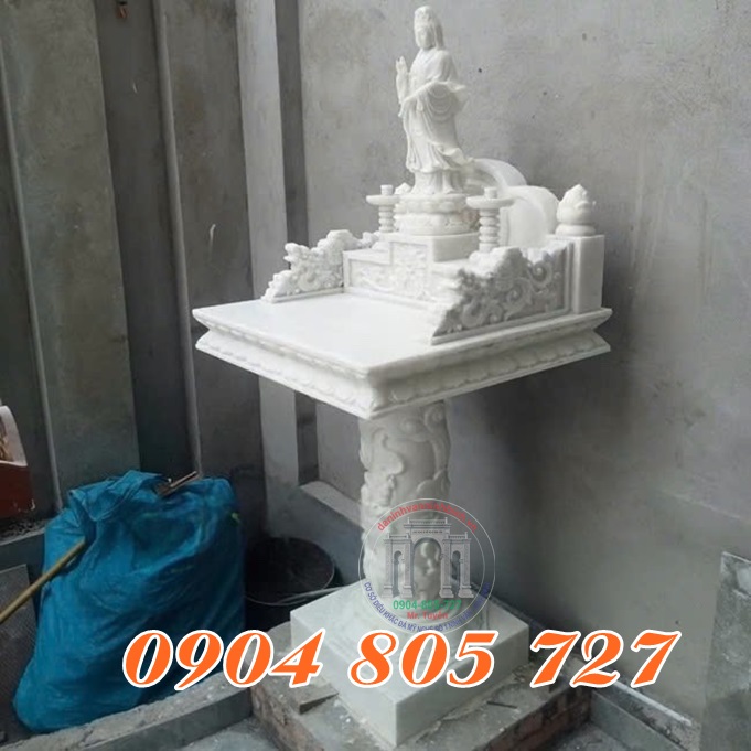 Am thờ đá trắng dùng để thờ Đức Phật ở Cao Bằng