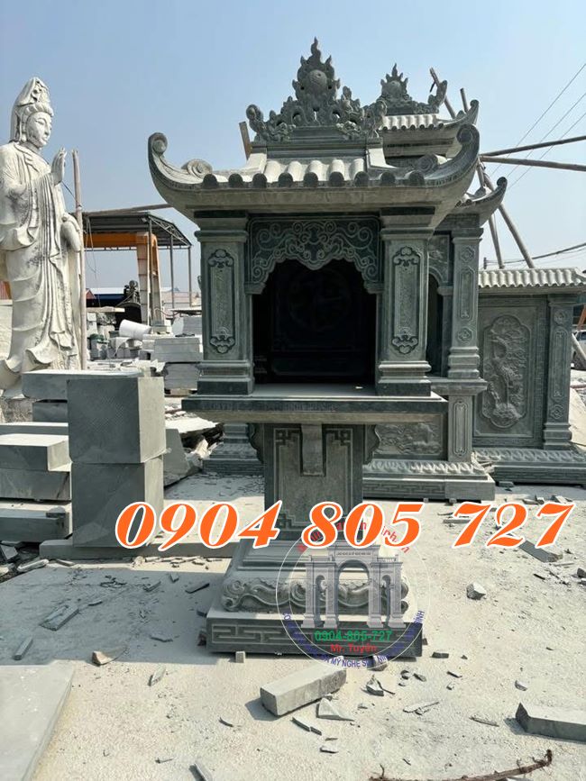 Am thờ thần linh mẫu 22 ở Tuyên Quang bằng đá cho gia đình và công ty