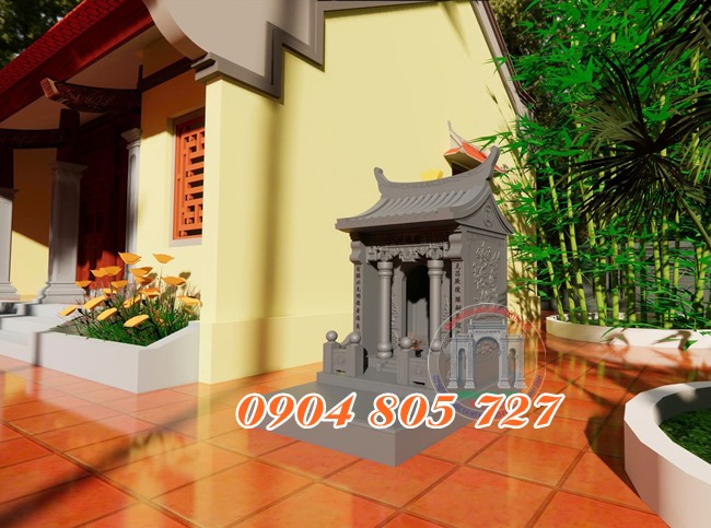 Am thờ thần linh ở Tuyên Quang bằng đá granite cho gia đình và công ty