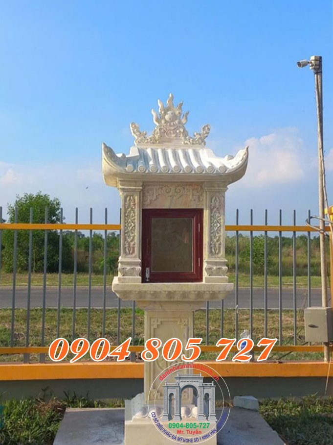 Mẫu am thờ thần linh ở Tuyên Quang kiểu dáng đơn giản cho gia đình và công ty
