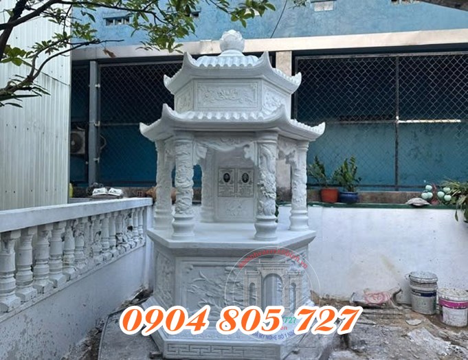 Mộ đá lục lăng xưởng chế tác mộ đá Ninh Bình