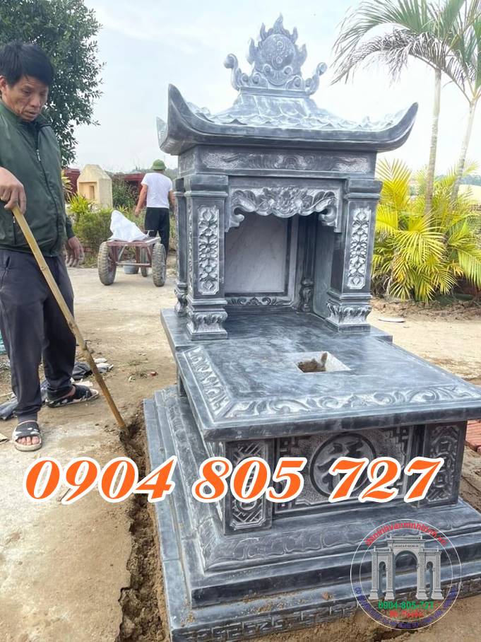 Địa chỉ bán mộ đá một mái tại hải phòng chế tác tinh xảo