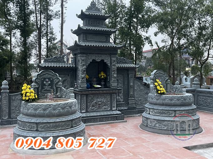 Địa chỉ bán mộ đá tròn tại hải phòng chế tác tinh xảo