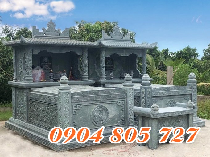 Mộ đá tại hải phòng có kích thước lớn cho dòng họ