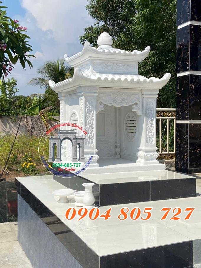 Am đá trắng thờ thổ địa Hà Giang - Địa chỉ làm am đá thờ thần linh uy tín tại Hà Giang giá tốt mẫu Đẹp