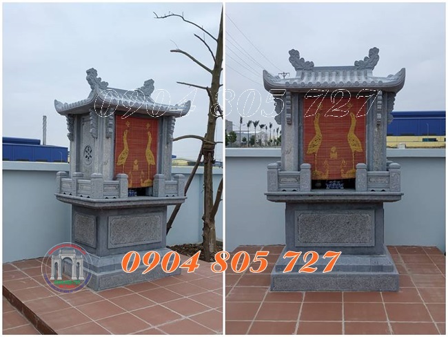 Am thờ ngoài trời bằng đá đẹp - Địa chỉ làm am đá thờ thần linh uy tín tại Hà Giang giá tốt mẫu đẹp