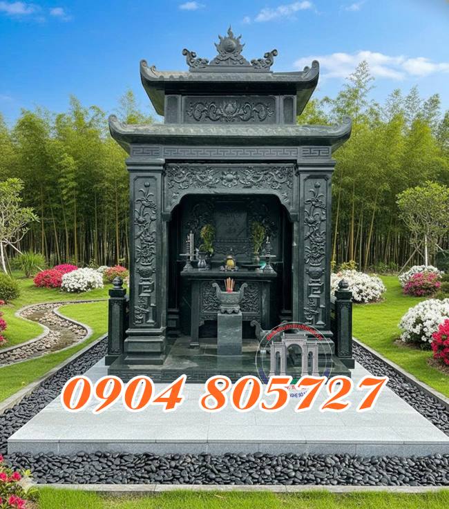 Mẫu am thờ ngoài trời bằng đá đẹp - Địa chỉ làm am đá thờ thần linh uy tín tại Hà Giang giá tốt mẫu đẹp