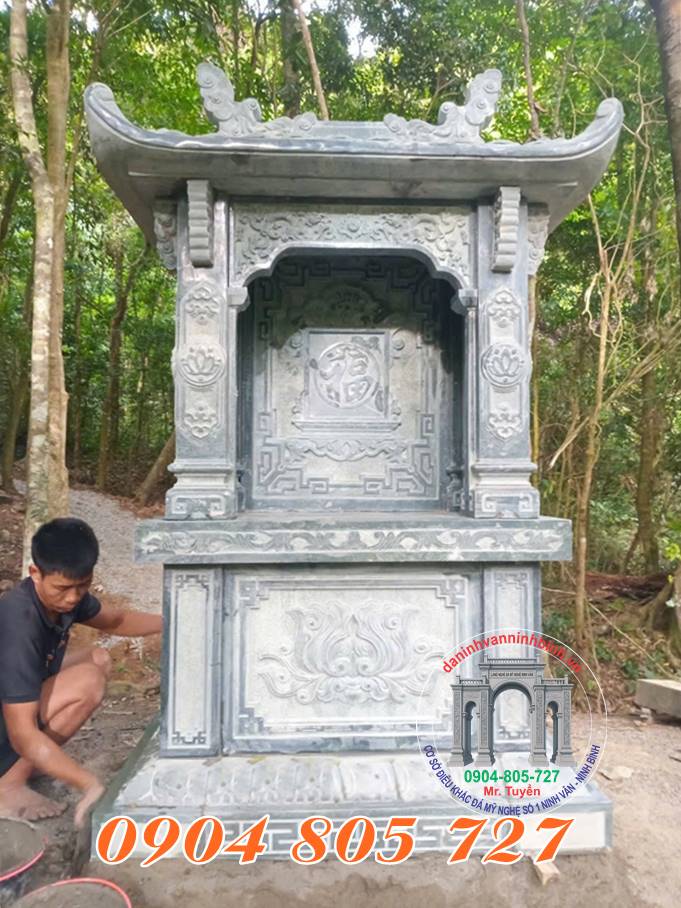 Mẫu am thờ ngoài trời bằng đá đẹp tại Hà Giang - Địa chỉ làm am đá thờ thần linh uy tín tại Hà Giang giá tốt mẫu