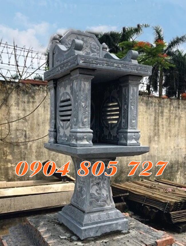 Mẫu miếu thờ mái bằng thờ thần linh bằng đá - Nhận làm miếu thờ nhỏ trước nhà bằng đá thờ thần linh uy tín giá tốt Mẫu miếu thờ mái bằng thờ thần linh bằng đá - Nhận làm miếu thờ nhỏ trước nhà bằng đá thờ thần linh uy tín giá tốt