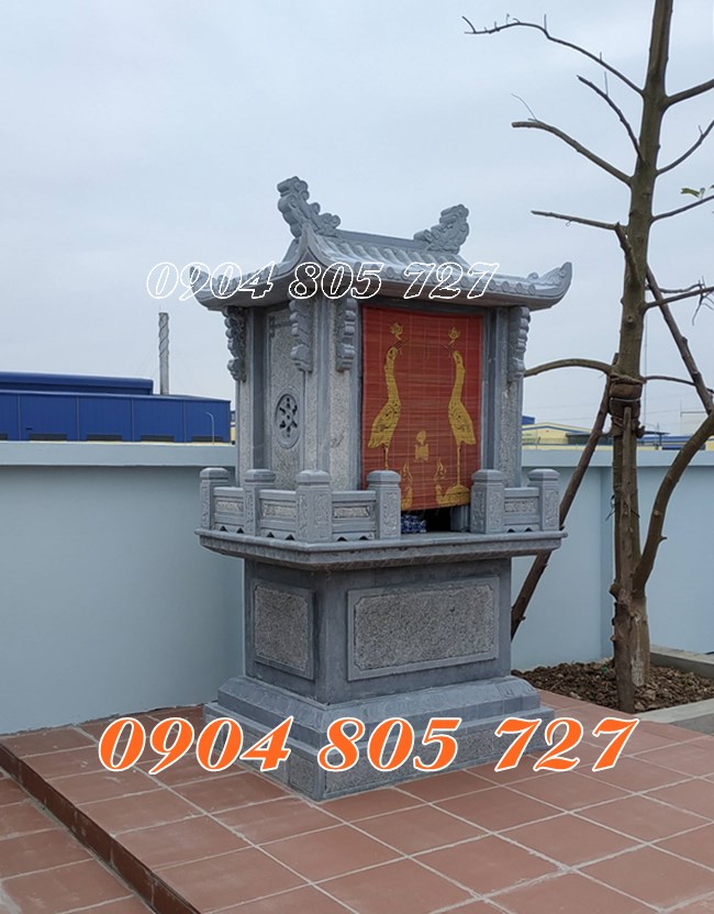 Mẫu miếu thờ mái thái bằng đá thờ thần linh - Nhận làm miếu thờ nhỏ trước nhà bằng đá thờ thần linh uy tín giá tốt Mẫu miếu thờ mái thái bằng đá thờ thần linh - Nhận làm miếu thờ nhỏ trước nhà bằng đá thờ thần linh uy tín giá tốt