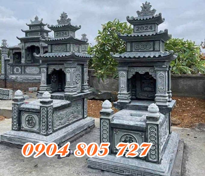 Mẫu mộ đá ba mái tại Hưng Yên - Báo Giá Mộ Đá Hưng Yên Mới Nhất 2025 - Thiết Kế Miễn Phí