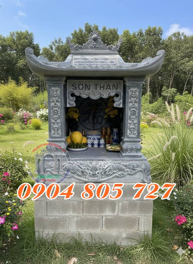 Miếu thờ Thần Sơn Lâm ở Hòa Bình - Thiết kế 28 mẫu miếu thờ nhỏ đẹp nhất ở Hòa Bình bằng đá Miếu thờ Thần Sơn Lâm ở Hòa Bình - Thiết kế 28 mẫu miếu thờ nhỏ đẹp nhất ở Hòa Bình bằng đá