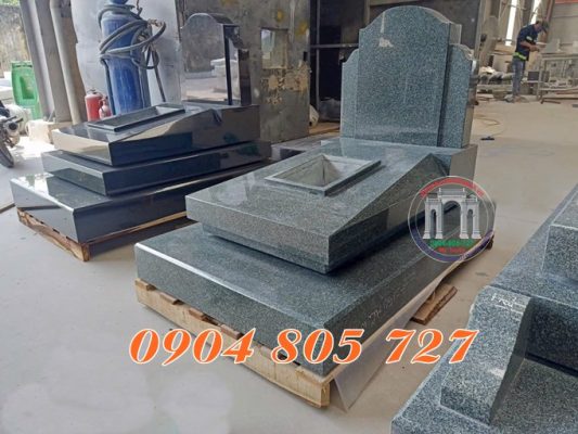 Mộ đá hoa cương đơn giản tại Hưng Yên - Báo Giá Mộ Đá Hưng Yên Mới Nhất 2025 - Thiết Kế Miễn Phí