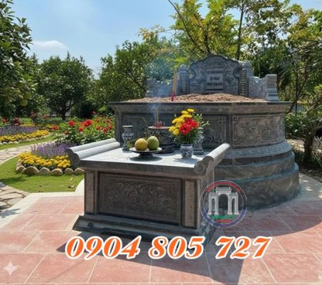 Mộ đá tròn ở Thái Bình - Xưởng làm mộ đá ở Thái Bình – Giá gốc không qua trung Gian