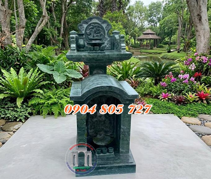 Miếu đá xanh rêu 2 tầng mẫu miếu thờ 2 tầng bằng đá đẹp chuẩn phong thủy Miếu đá xanh rêu 2 tầng mẫu miếu thờ 2 tầng bằng đá đẹp chuẩn phong thủy
